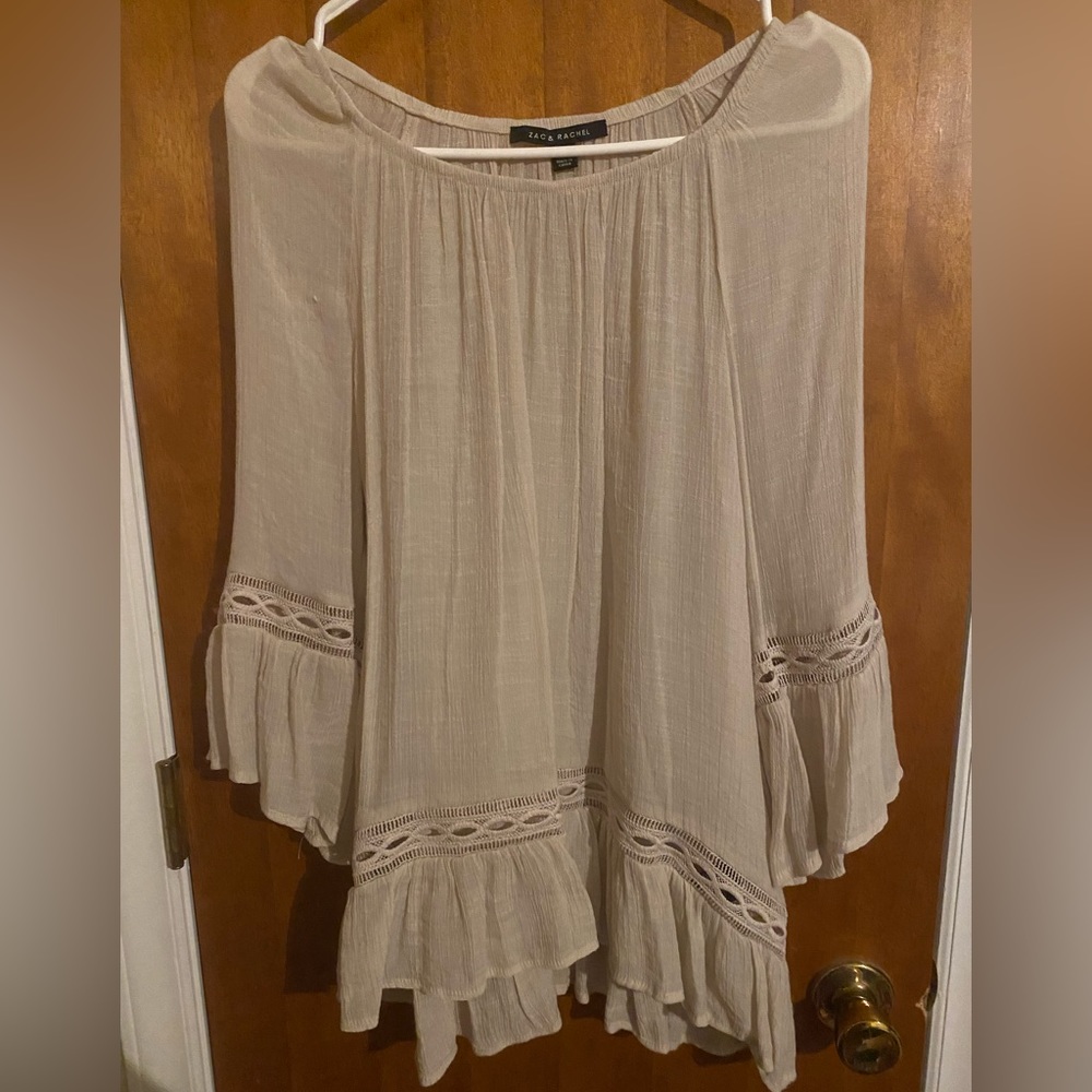 Light tan top. Size L. BNWOT.
